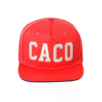 【CACO】立體字母棒球帽桃