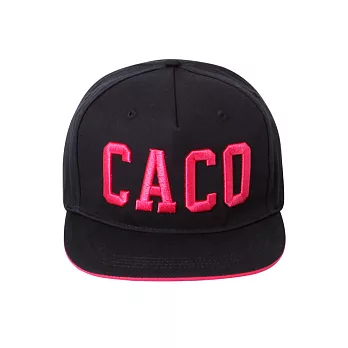 【CACO】立體字母棒球帽深藍