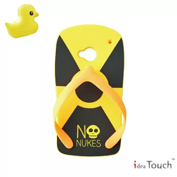 hTC New One 專用夾腳拖手機套 idea touch 出品反核黃