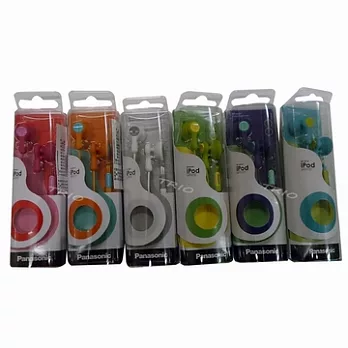 Panasonic國際牌多彩耳塞式耳機 RP-HV41藍色A