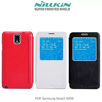 Nillkin Samsung Galaxy NoteIII 專用 新皮士皮套 - 型格系列 紅色
