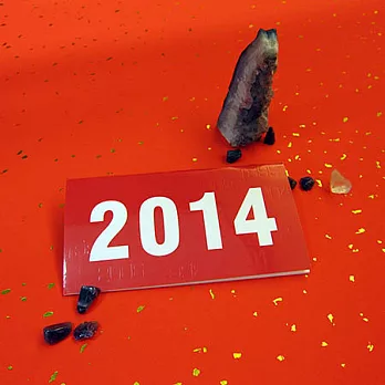 2014色彩開運日誌。48K紅