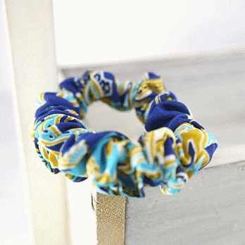 【PinkyPinky Boutique】印花小大腸髮圈(色4)