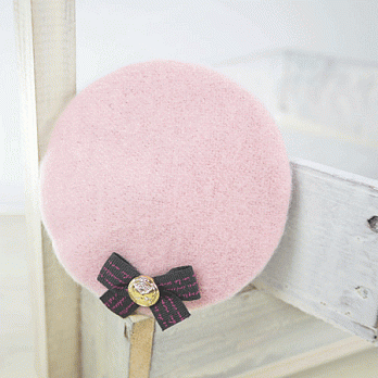 【PinkyPinky Boutique】甜美小帽子髮夾(粉紅色)