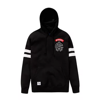 【CACO】CACO ST‧美式街頭‧69連帽長T‧(台灣製) M黑