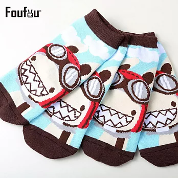 《Foufou》大頭腳踝襪- 飛行邦妮