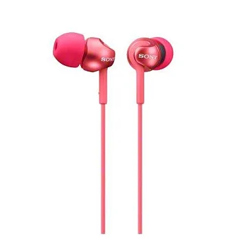 SONY MDR-EX110LP 輕巧炫彩多色小耳機淺粉紅