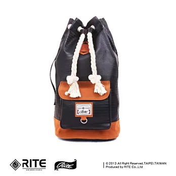 RITE 拳擊小背包-黑鱷魚