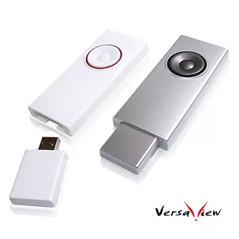 VersaView V830 超薄型一體式雷射RF無線滑鼠簡報器銀色
