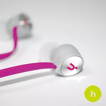 hoomia好米亞 E1鸚鵡螺設計 立體聲入耳式耳機-狂喜桃