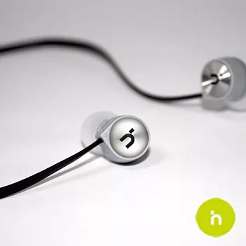 hoomia好米亞 E1鸚鵡螺設計 立體聲入耳式耳機-典雅黑