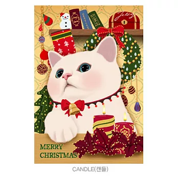 JETOY,Choo Choo 亮眼聖誕明信片_Candle