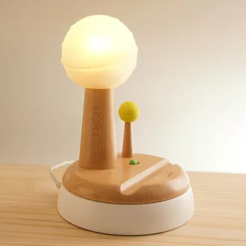 Vacii lightstation 2埠USB充電座-黃