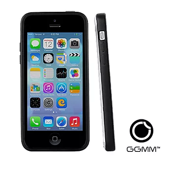 GGMM iPhone5c 雙色保護殼黑