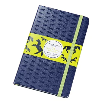 Moleskine_2014上海灘馬年限量版深藍色週誌(硬殼大型)