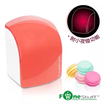 Fonestuff 5V/3.1A雙USB夜燈插座充電器(葡萄柚橘)