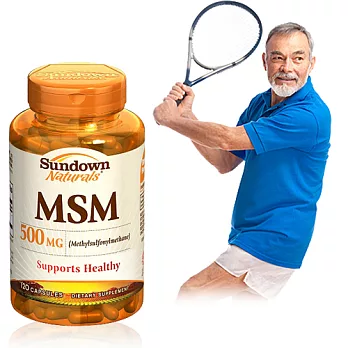 Sundown日落恩賜 關健靈 MSM-1000 膠囊食品(120粒/瓶)