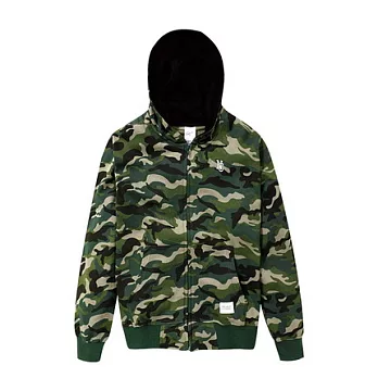 【CACO】NAVY．獨家經銷．NC迷彩連帽外套‧情侶款M迷彩