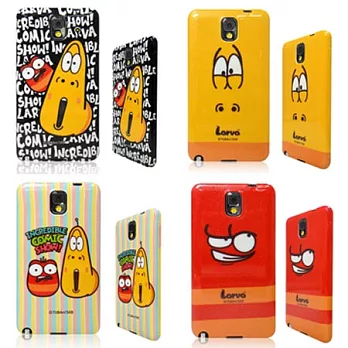 OneMagic Larva逗逗蟲 Sumsung Note3 浮雕手機殼-塗鴉漫畫