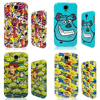迪士尼Samsung S4閃粉保護殼-多角色三眼怪
