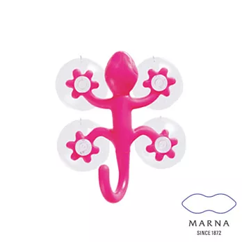 【MARNA】壁虎造型掛勾(粉)