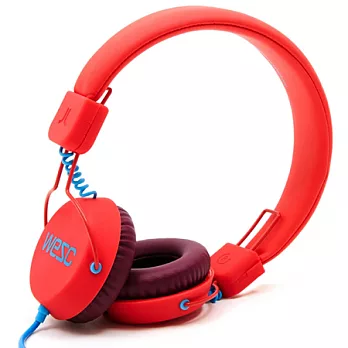 瑞典 WeSC Piston 季節款 耳罩式耳機 附麥克風 (火紅色)