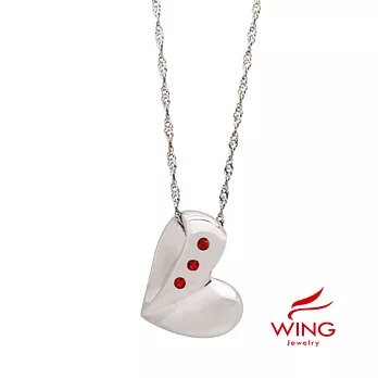 [WING Jewelry] 鍺石系列 傾心項鍊紅水晶