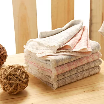 【taoru】彩虹格格 - 日本有機棉 毛巾 33x80cm粉格格吉祥