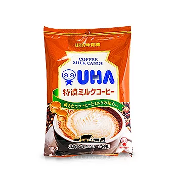 UHA日本味覺糖特濃牛奶糖-咖啡味180g