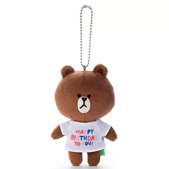 LINE - 吊飾 生日快樂熊大
