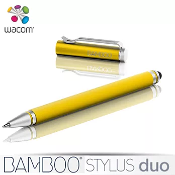 Wacom Bamboo Stylus ★ duo 第二代觸控筆 (黃) ★