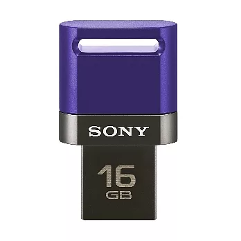 SONY MICRO VAULT USB2.0 16GB OTG 隨身碟-紫色