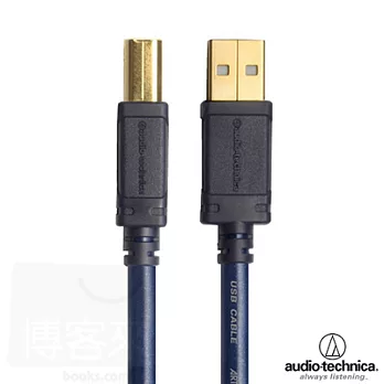 鐵三角 Audio-TechnicaAT-EUS1000/ 0.7米 USB 2.0 數位訊號線