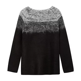 【CACO】CACO SURF．美式休閒．漸層混色針織毛衣FREE黑色