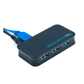 Bravo-u 4 PORT USB 3.0 SPEED HUB 集線器(黑)