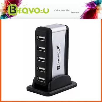 Bravo-u 7 PORT USB HUB 集線器 (銀)