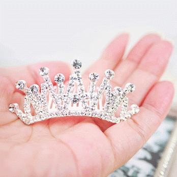 【PinkyPinky Boutique】星光閃閃 皇冠髮插