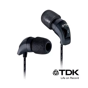 TDK 高質感立體聲密閉型耳塞式耳機 - TH-EB900黑色