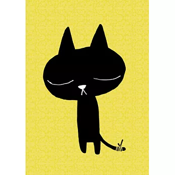 設計明信片｜暗戀貓