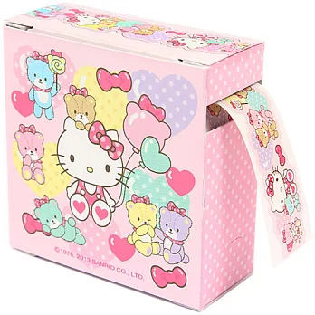SANRIO HELLO KITTY滾軸貼紙(熊)