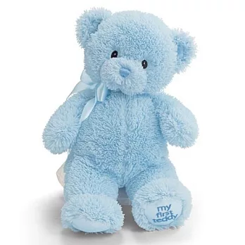 美國Baby Gund-我的第一隻泰迪熊-28cm/粉藍
