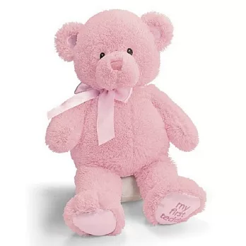 美國Baby Gund-我的第一隻泰迪熊-38cm/粉紅
