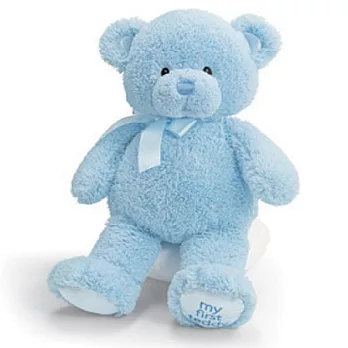 美國Baby Gund-我的第一隻泰迪熊-38cm/粉藍