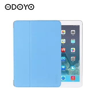 ODOYO iPad Air Aircoat 智慧休眠型超纖細保護套 -天空藍(PA532BL)