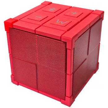 WISEWAYS KUBE 藍芽喇叭-沉穩紅RED