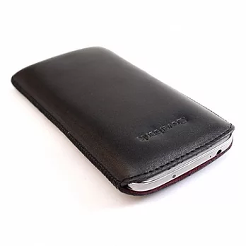 鴻海 Coverbank伊斯坦堡手作真皮皮套 Gentle for Samsung S4/In common紳士黑