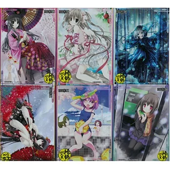 繪師100人展收集卡套組（一組6張）