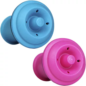 《VACU VIN》抽真空酒瓶塞(桃藍2入)