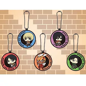 《進擊的巨人》Q版角色吊飾組----Sega出品(日本原裝)