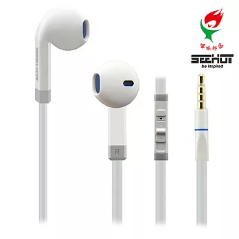 SeeHot 嘻哈部落入耳式立體聲有線耳機(SH-MHS800)-白色